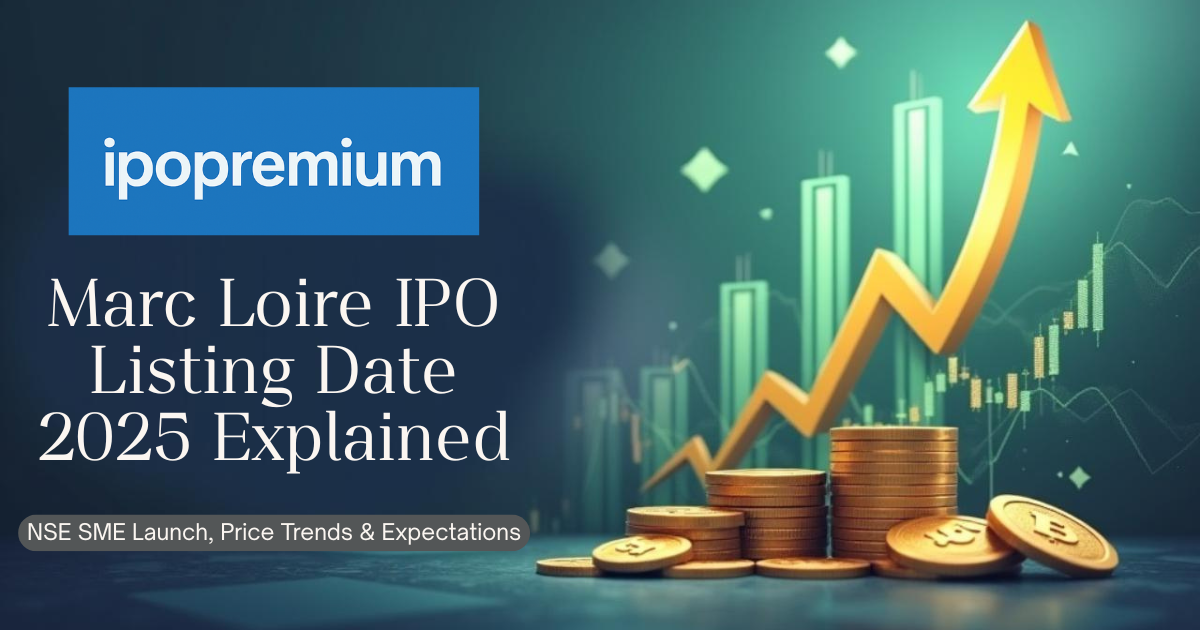 Marc Loire IPO Listing Date 2025: NSE SME Launch, Price Trends, and Market Expectations